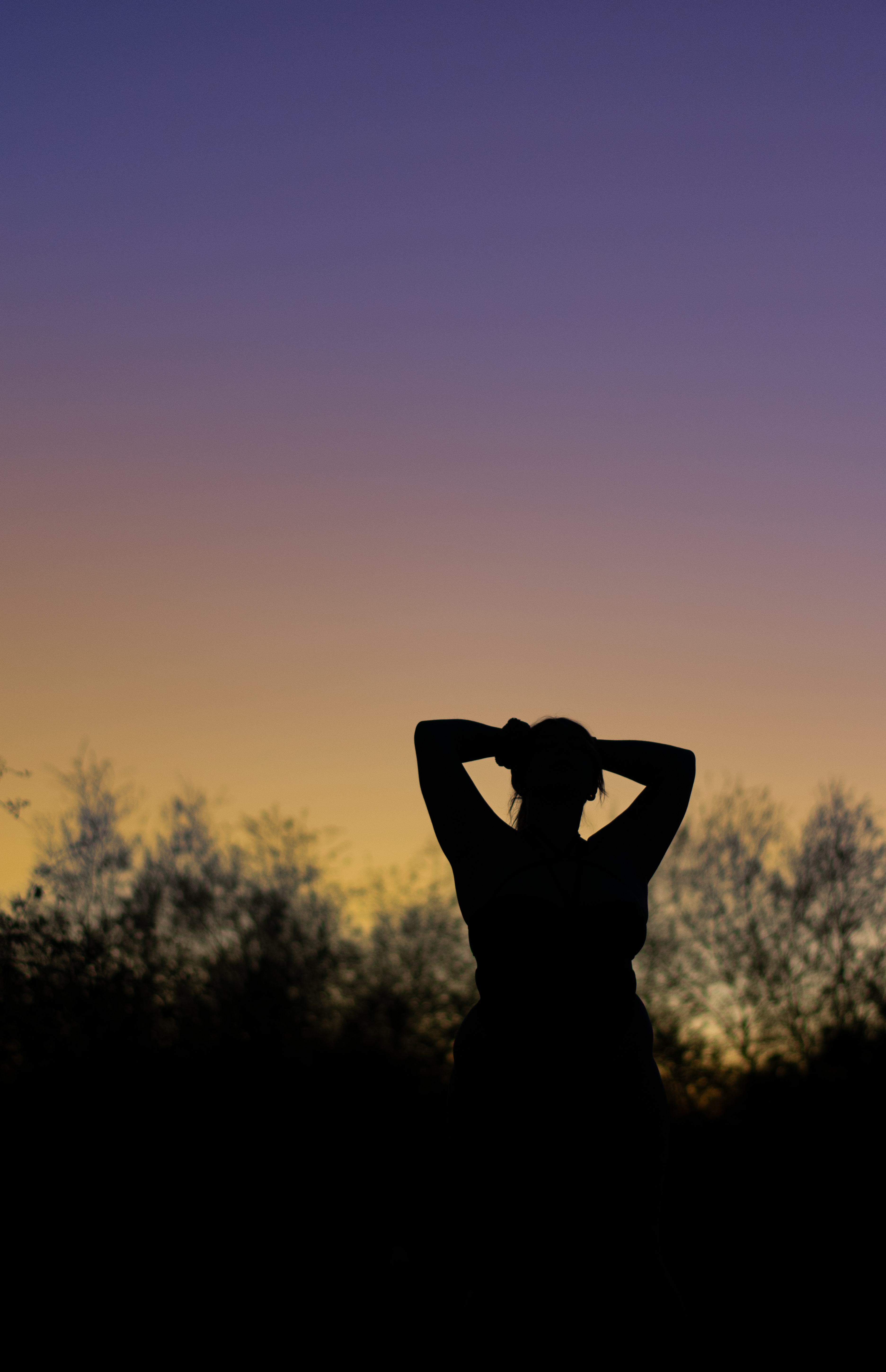 Outdoor boudoir with Alyce in El Paso, TX.